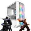 Computador PC Gamer I7 3ª 16gb Ram Ssd 480gb GT 730 4gb Monitor 20" - BRANCO - PRIME SHOCK - Image 3