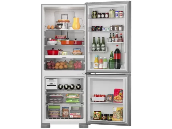 Geladeira/Refrigerador Brastemp Frost Free Duplex Prata 447L BRE57FK - Image 2