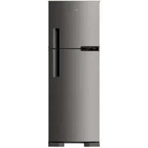 Geladeira Brastemp Frost Free Duplex 375L Inox com - Compartimento Extrafrio Fresh Zone BRM44HK