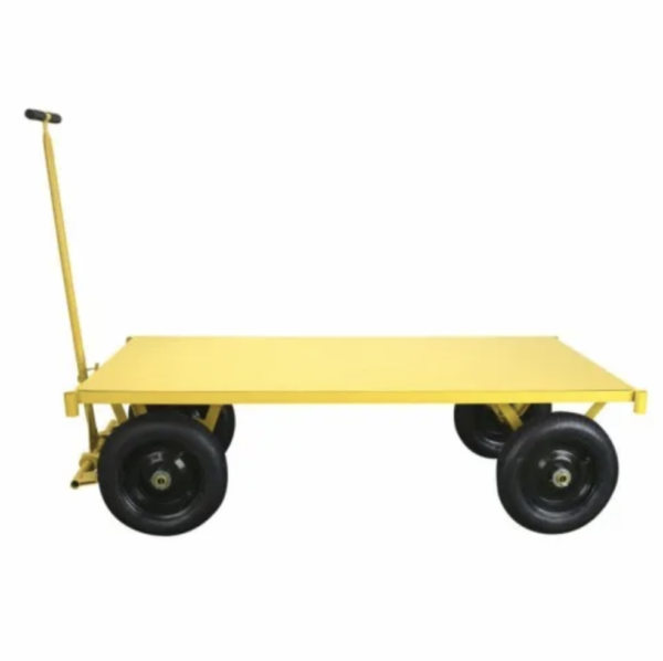 Carro plataforma com tampo em aço capacidade de 600 kg – MP-600A - Image 4