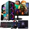Computador PC Gamer Completo TOB Intel Core i5 SSD 240GB 16GB Teclado Mouse Mouse Pad e Headset Gamer Monitor 23" Windows 10 Pro Trial - TOB COMPUTERS