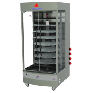 Assador Queimador Central Gastromaq Arv 100kgs 50 Frangos