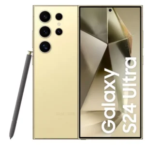 Smartphone Samsung Galaxy S24 Ultra 6,8" Galaxy AI 512GB Titânio Creme 5G 12GB RAM Câm. Quádrupla 200MP + Selfie 12MP Bateria 5000mAh Dual Chip