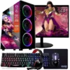 Computador PC Gamer Completo TOB Intel Core i5 SSD 480GB 16GB Teclado Mouse Mouse Pad e Headset Gamer Monitor 23 Windows 10 Pro Vitalício - TOB COMPUTERS